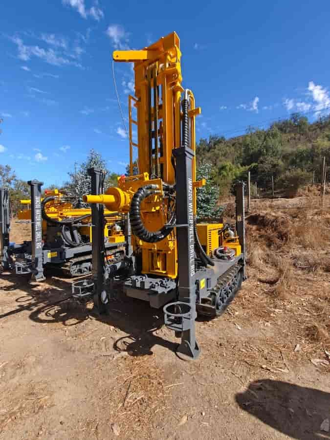 Perforadora DTH para minería en Neuquén
